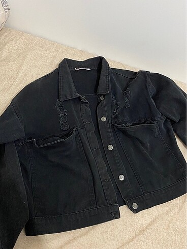 Oversize Crop Kot Ceket