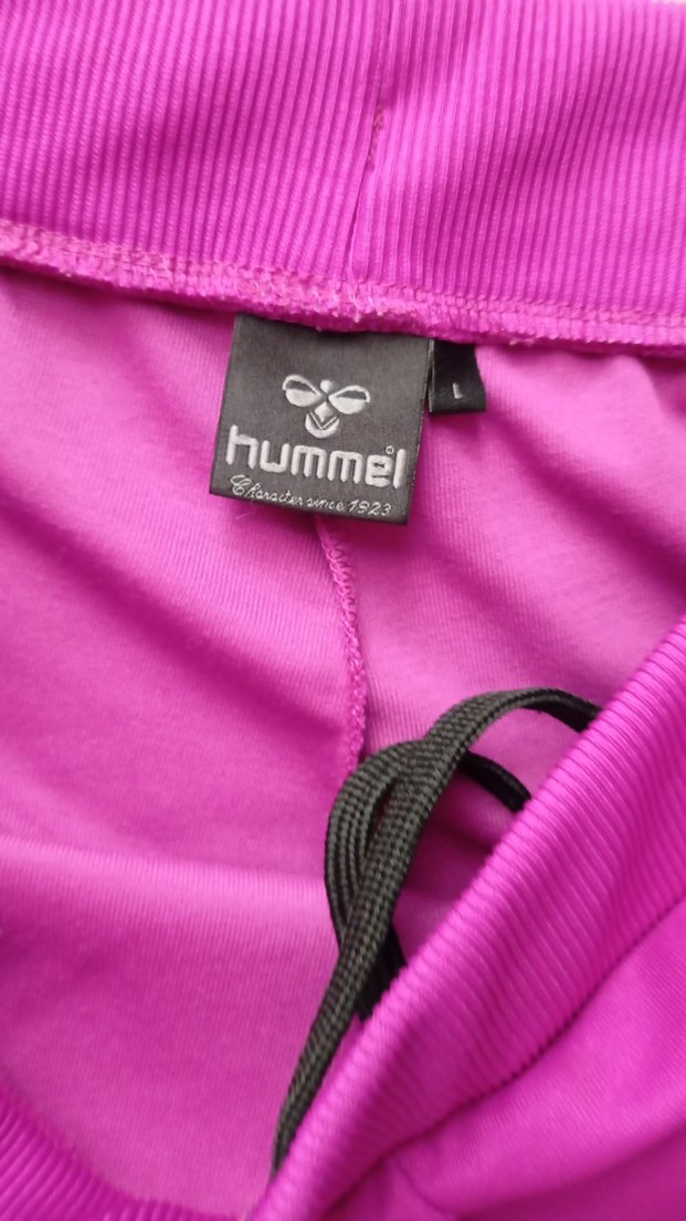 Mor Hummel Baskılı Dar Kesim Eşofman Altı - Görsel 4