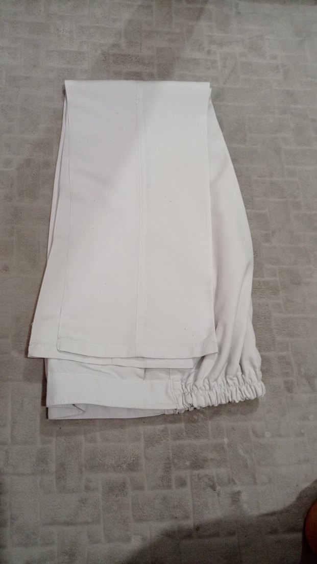 Beyaz hemşire formasının Pantolonu - Görsel 2