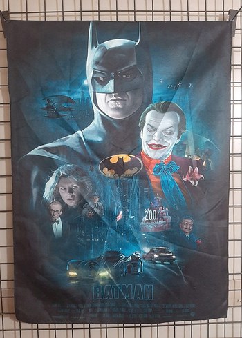 Batman Poster - Klasik Çizgi Roman Temalı