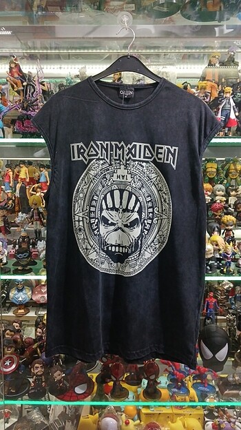 IRON MAIDEN YIKAMALI KOLSUZ TİŞÖRT