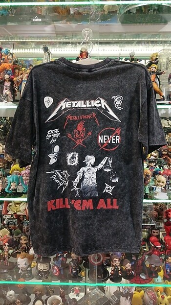 METALLICA BASKILI OVERSIZE TİŞÖRT