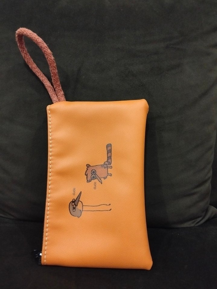 Renkli Baskılı Çocuk Fermuarlı Cüzdan - Görsel 2