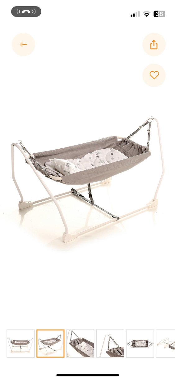 Holmen bebek hamağı - Görsel 2