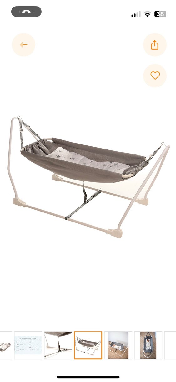 Holmen bebek hamağı - Görsel 3