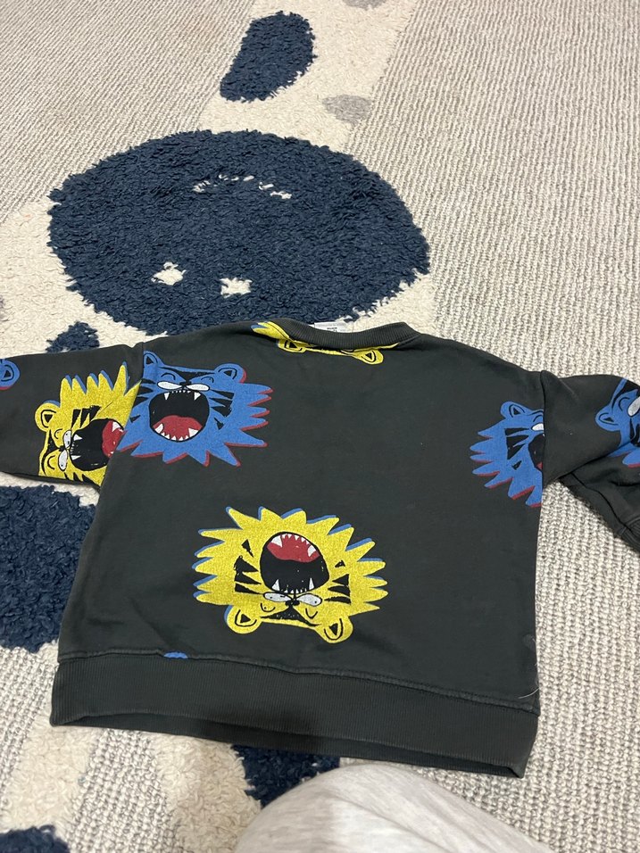 Erkek Çocuk Baskılı Sweatshirt - Görsel 3