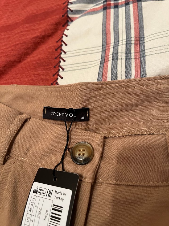 Milla kumaş pantolon - Görsel 4