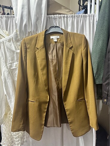 Yeni sezon H&M marka haki renk ceket