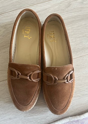 Kadın Kahverengi Süet Dolgu Topuklu Espadril - Görsel 2