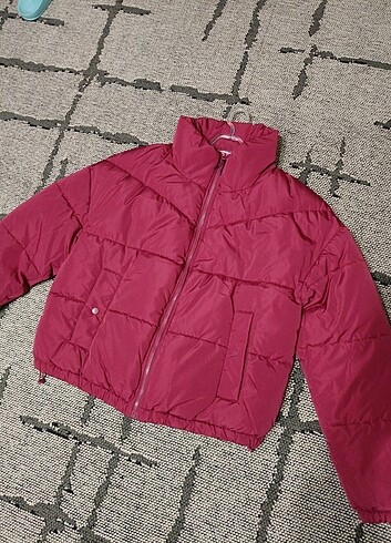 LC Waikiki Vişne Kadın Mont