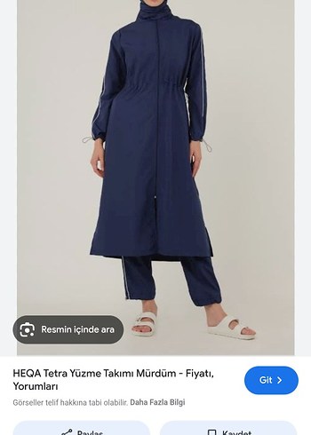 He-qa lacivert Uzun Kadın haşema - Görsel 2