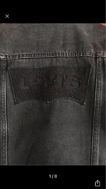 Levis kürklü kot ceket