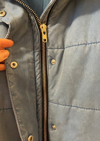 Mavi Denim Puffer - Görsel 3