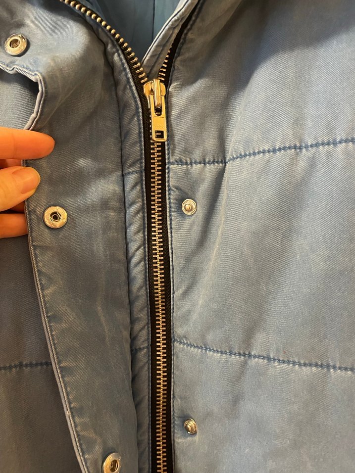 Mavi Denim Puffer - Görsel 3