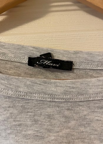 Mavi oversize crop - Görsel 3