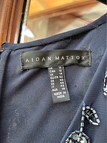 Aidan Mattox abiye elbise - Görsel 5