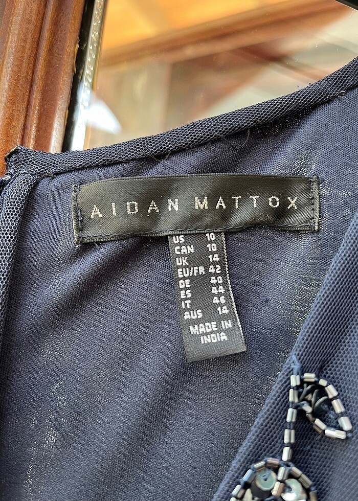 Aidan Mattox abiye elbise - Görsel 5