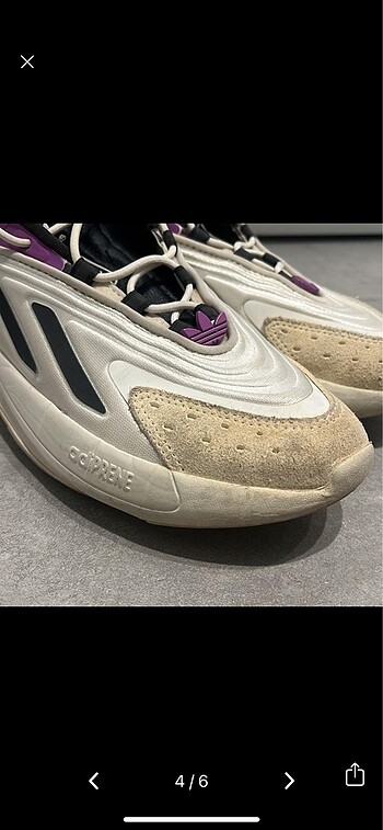 38,5 Beden ten rengi Renk Adidas ozelia