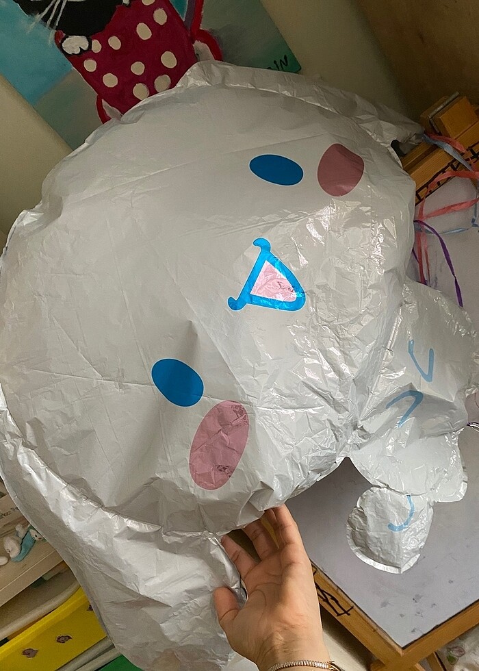 Cınnamoroll doğum günü balonları - Görsel 3