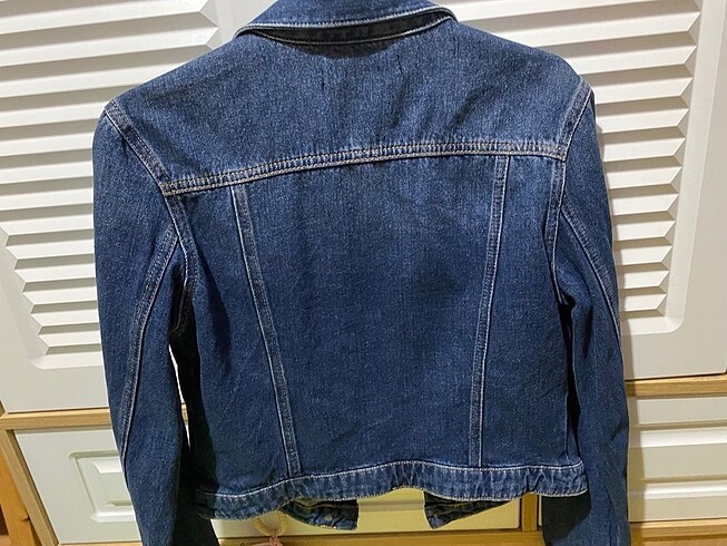 m Beden lacivert Renk Mavi jeans kot ceket