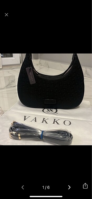 Vakko monogram çanta