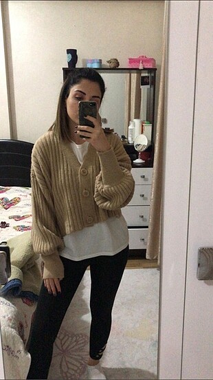 crop hırka