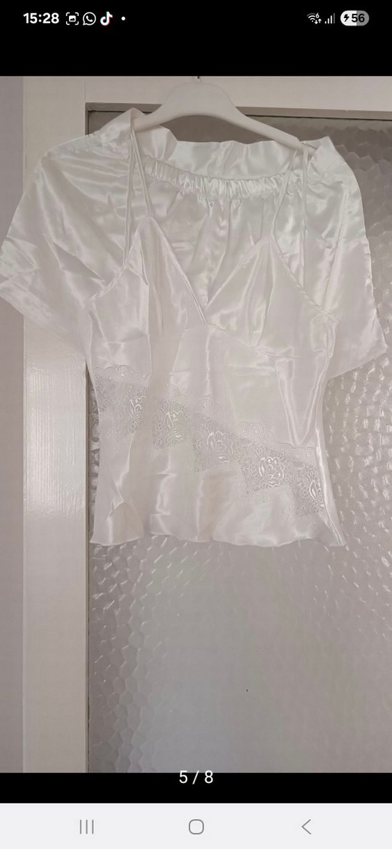 Polo İpek Saten 6 Parça Gece ve Sabahlık Takımı - Görsel 5