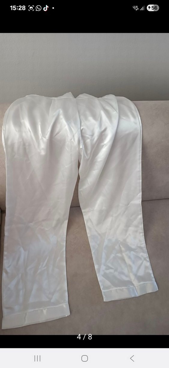 Polo İpek Saten 6 Parça Gece ve Sabahlık Takımı - Görsel 4