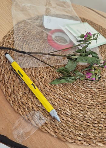 Sarı Çok Fonksiyonlu Tükenmez Kalem - Görsel 2