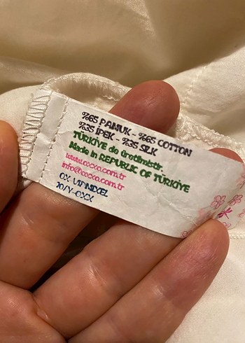 OXXO Elbise İpek+Pamuk - Görsel 4