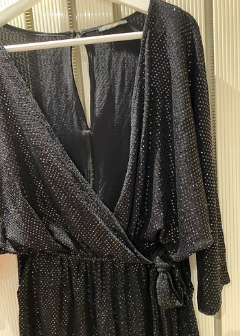 Pırıltılı Abiye Tulum - Görsel 3