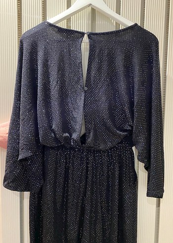 Pırıltılı Abiye Tulum - Görsel 4