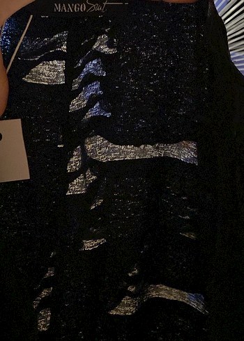 Siyah mini Elbise - Görsel 7