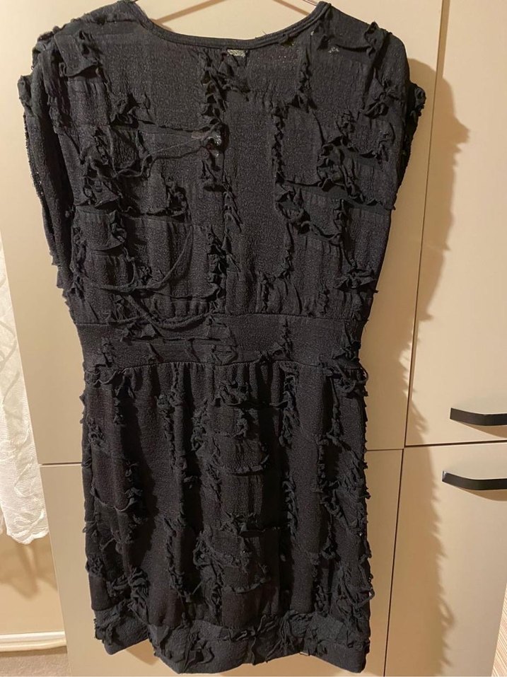 Siyah mini Elbise - Görsel 5