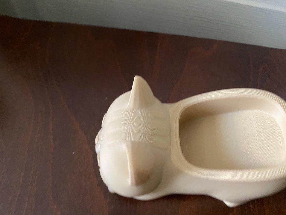 Bej Kedi Şekilli Sabunluk - Görsel 3