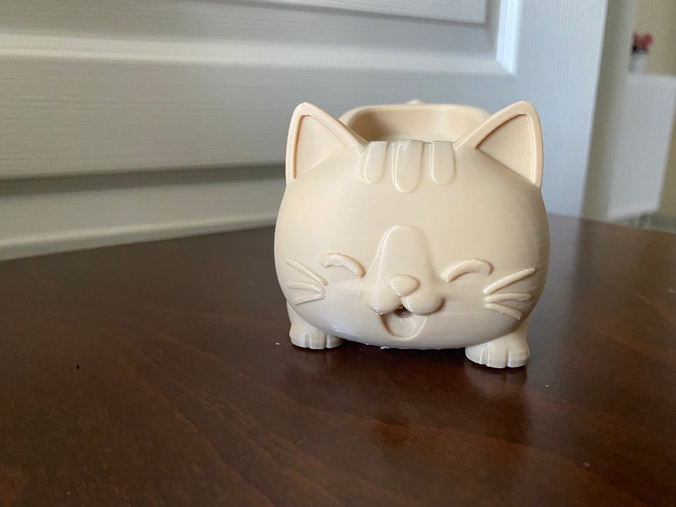 Bej Kedi Şekilli Sabunluk - Görsel 4