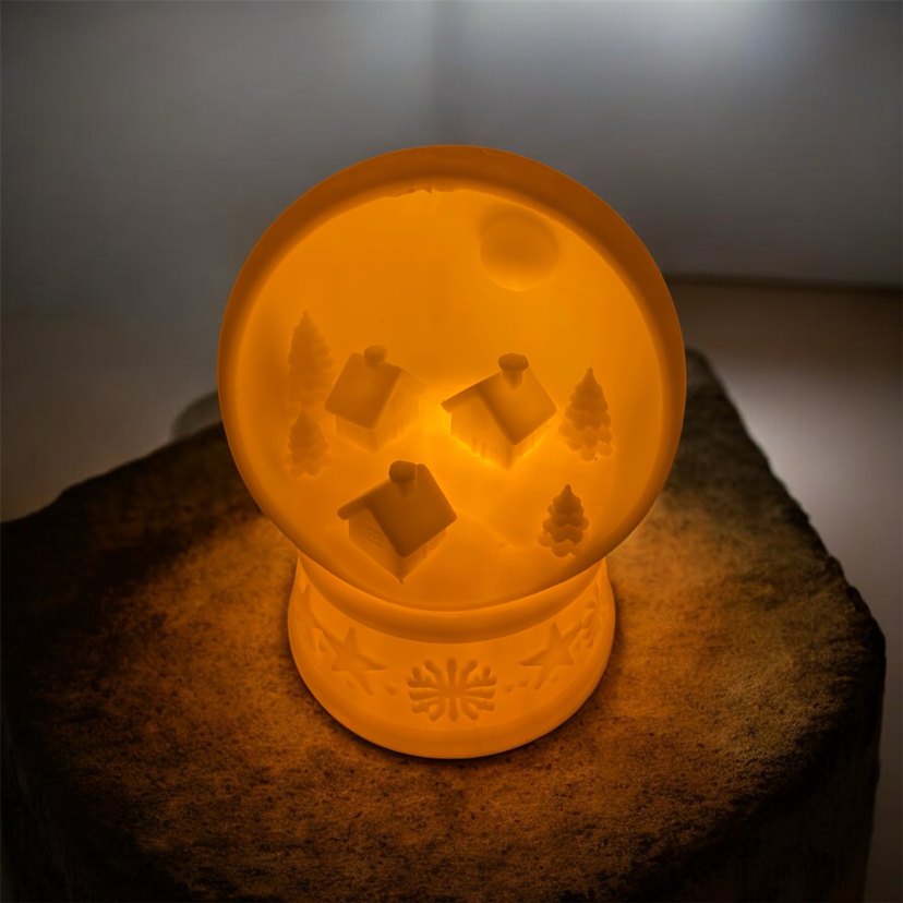 Işıklı Kar Küresi Biblo - Görsel 4