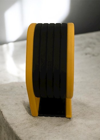 Siyah Minimalist saat standı - Görsel 4