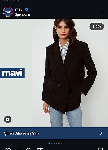 Siyah blazer ceket