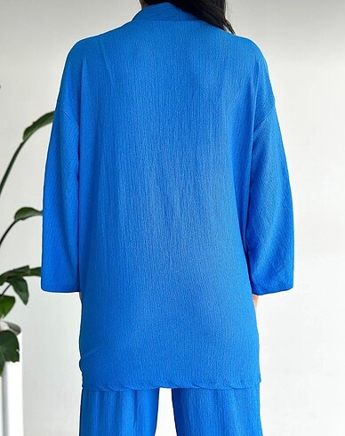 xl Beden mavi Renk Kimono Takım