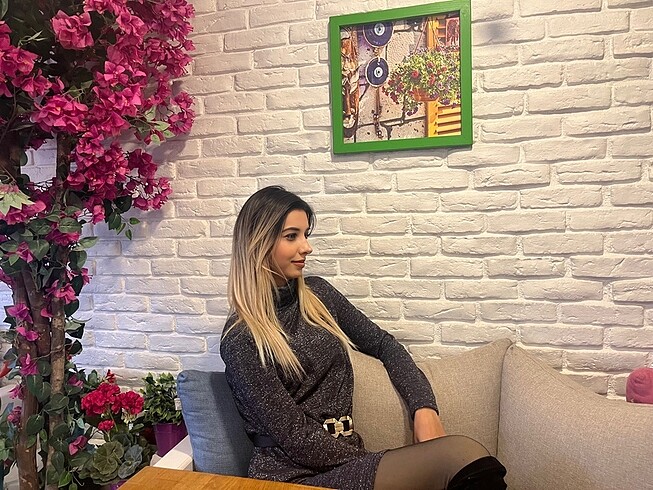 s Beden H&M simli bayan triko elbise