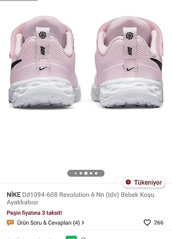 24 Beden Nike 23.5 numara spor ayakkabı 