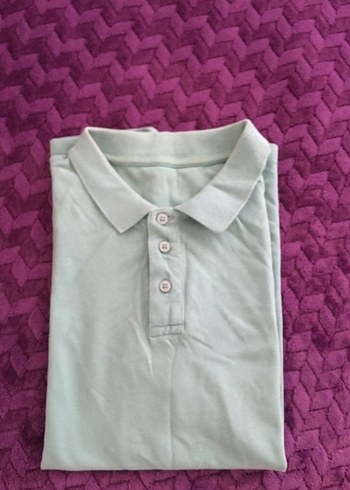 Düğmeli Gri Erkek Polo Tişört - Görsel 5