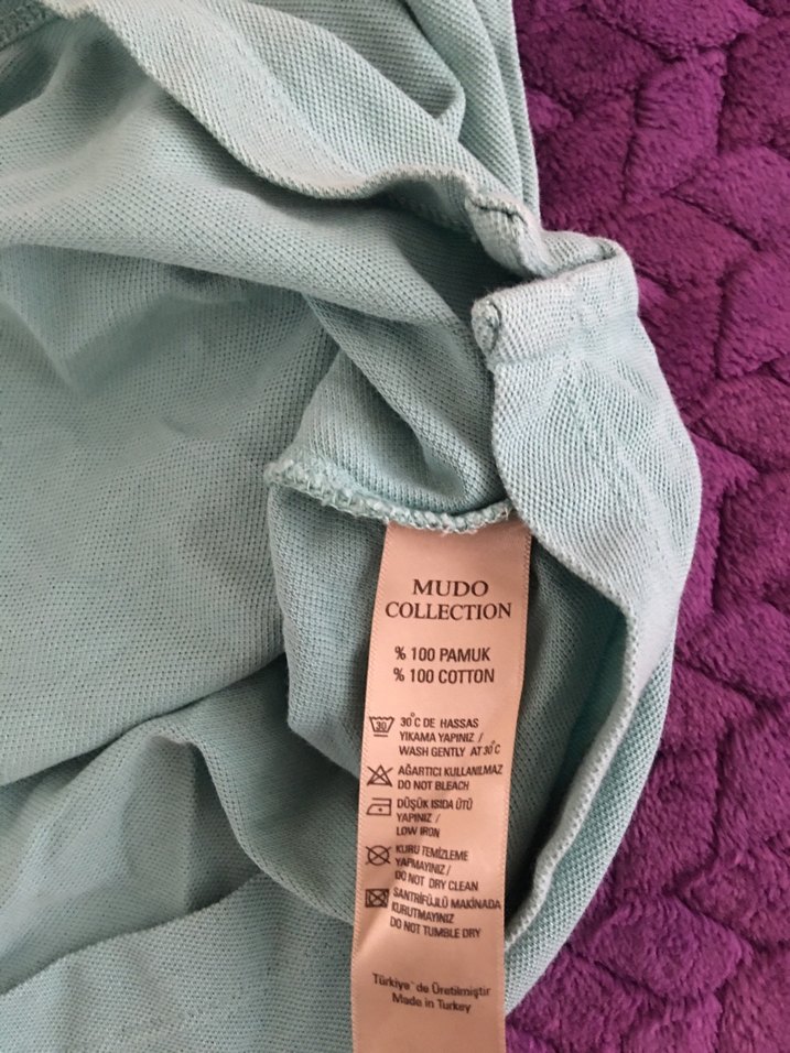 Düğmeli Gri Erkek Polo Tişört - Görsel 4