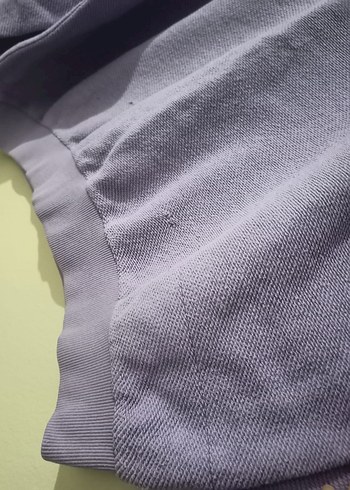 Mor Rahat Kesim Kadın Sweatshirt - Görsel 4