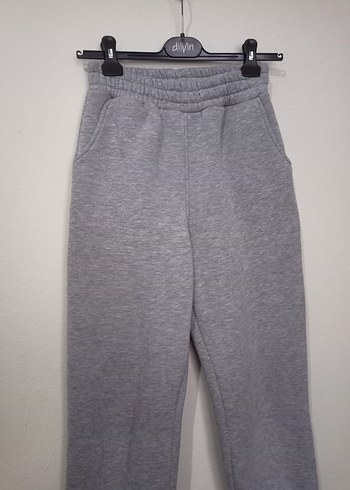 Gri Rahat Kesim Kadın Eşofman Altı - Görsel 2