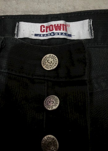 Siyah Regular Fit Midi Denim Kadın Jean - Görsel 5