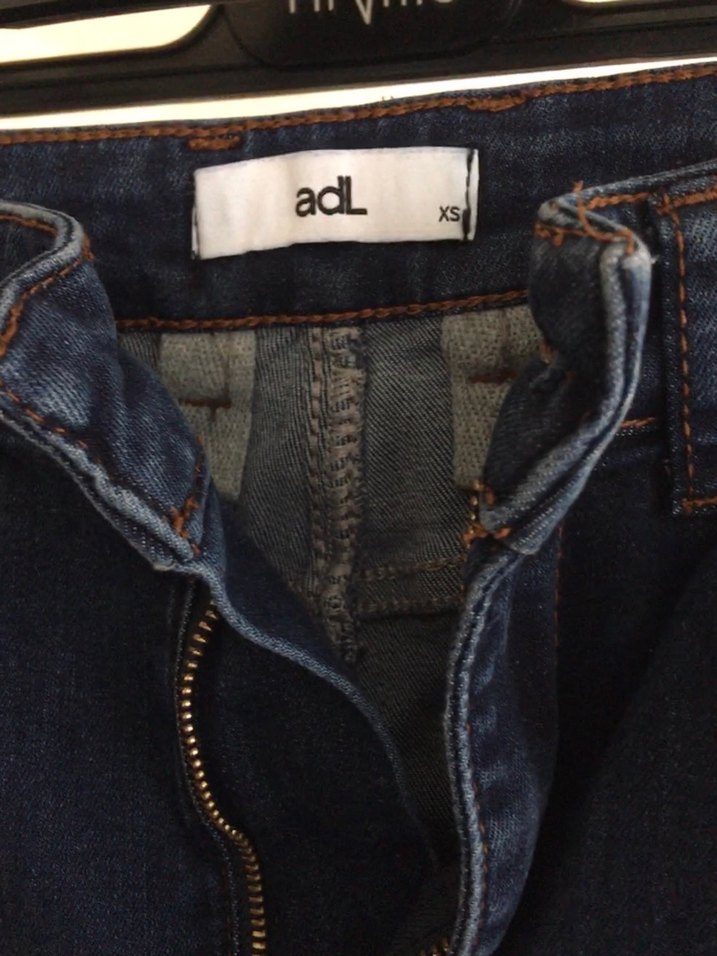 Lacivert Kadın Kot Pantolon - Görsel 3