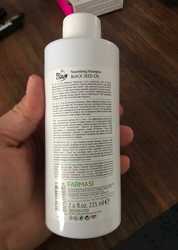 Dr. C. Tuna Besleyici Siyah Kimyon Yağlı Şampuan - Görsel 2