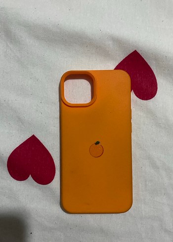 ıphone 13 turuncu telefon kılıfı